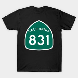 California Highway 831 Sign T-Shirt